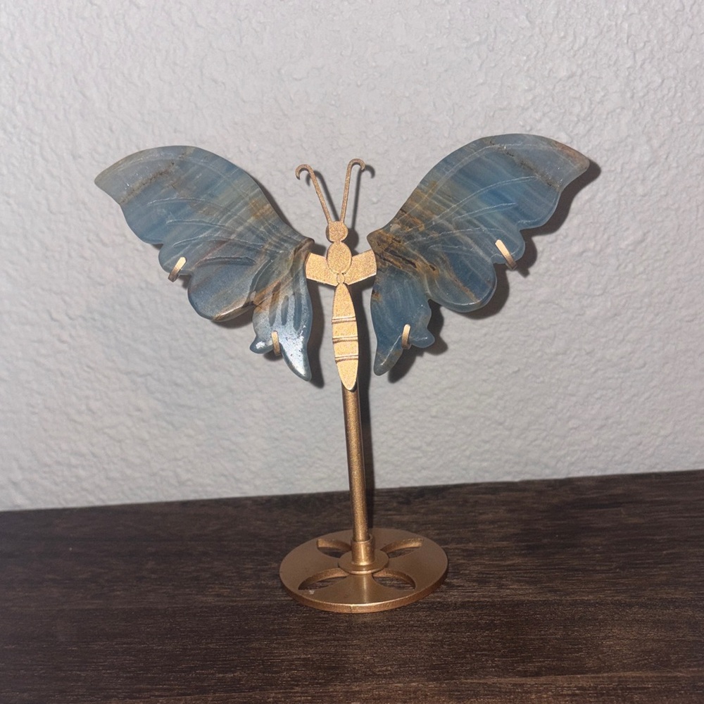 NWT Crystal Butterfly Decor